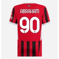 AC Milan Tammy Abraham #90 Replica Home Shirt Ladies 2024-25 Short Sleeve